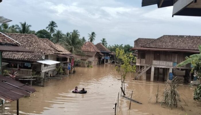 Banjir Kabupaten OKU Meluas: 15 Desa Terendam, 5.011 Jiwa Terkepung Air
