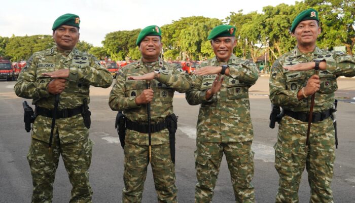 Danrem 084/BJ Saksi Sejarah Penyerahan 100 Damkar: Siap Lindungi Rakyat dari Api