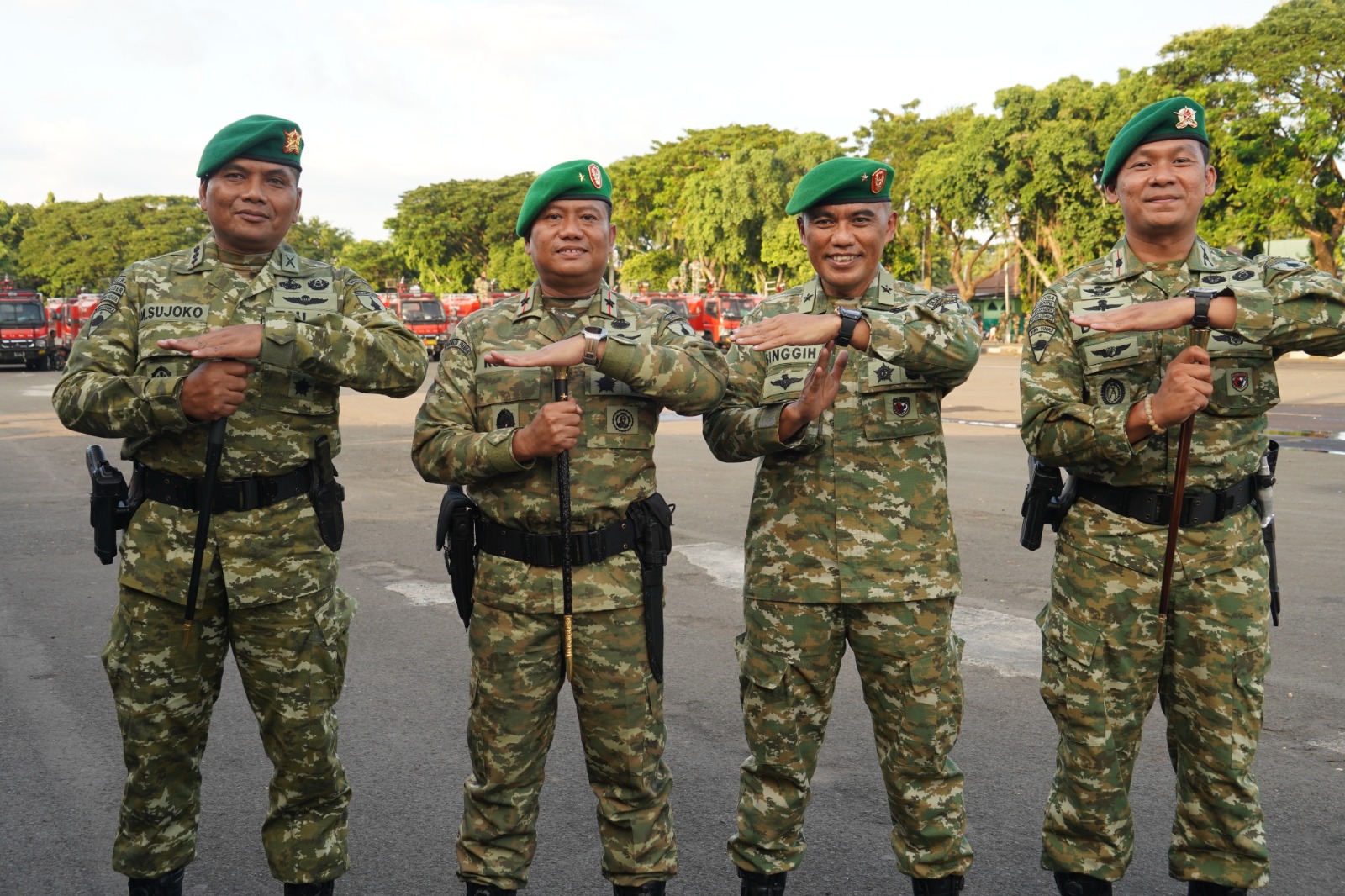Perkuat Perisai Keselamatan Jawa Timur, Danrem 084/Bhaskara Jaya Pastikan Armada Tempur Pemadam Kebakaran Hadir di Tengah Krisis