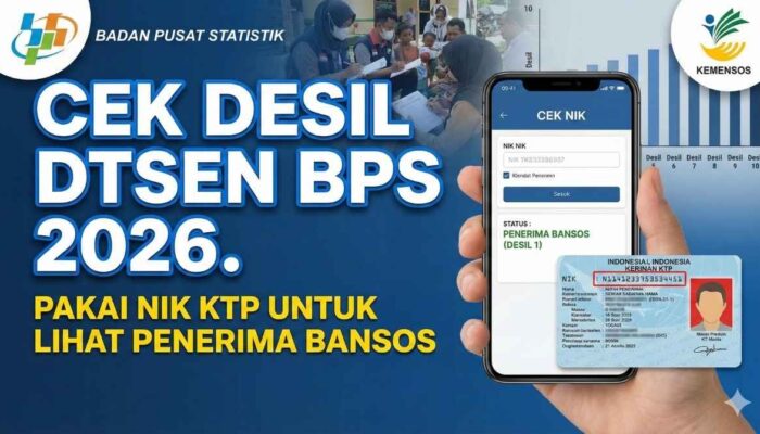 Cara Cek Desil Online DTKS Bansos 2026: Panduan Mudah