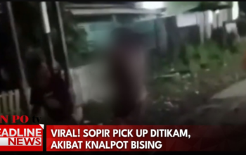 Tragedi Knalpot Bising: Sopir Pick Up Ditikam Sadis Oleh Pemotor
