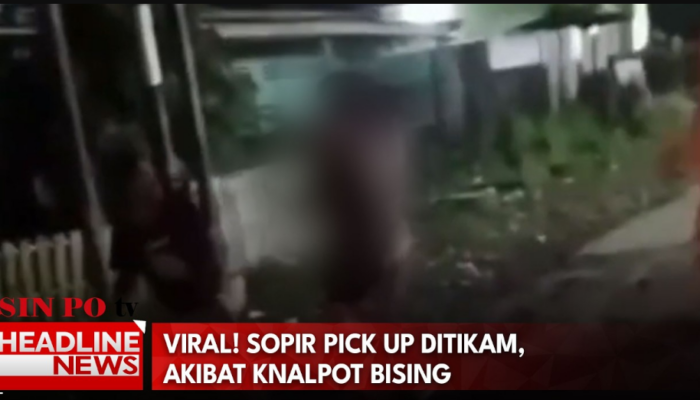 Tragedi Knalpot Bising: Sopir Pick Up Ditikam Sadis Oleh Pemotor