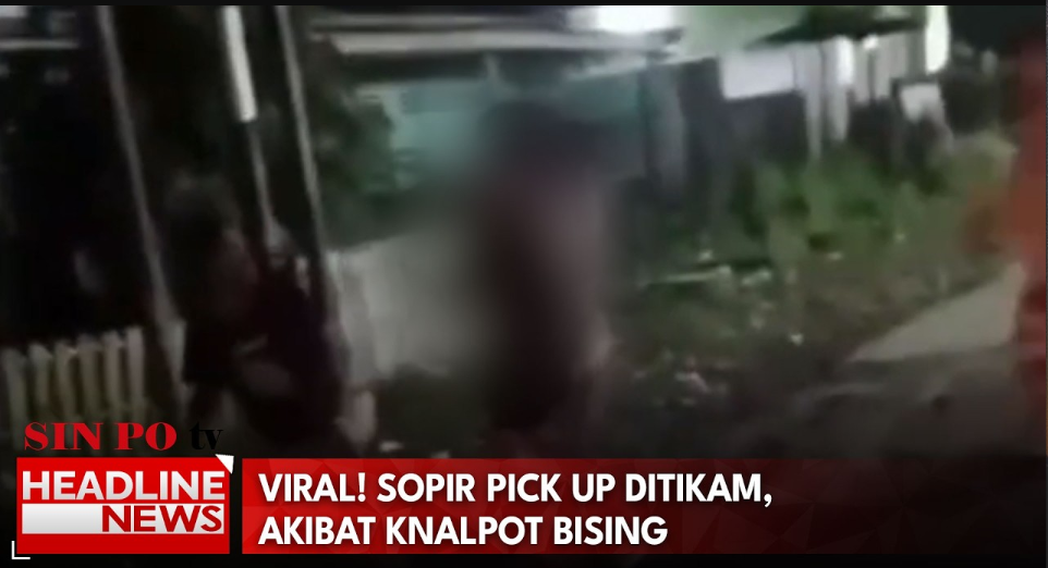 Tragedi Knalpot Bising: Sopir Pick Up Ditikam Sadis Oleh Pemotor