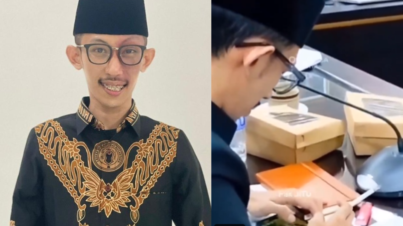 Viral Anggota DPRD Jember Rapat Sambil Merokok: Gerindra Malu?