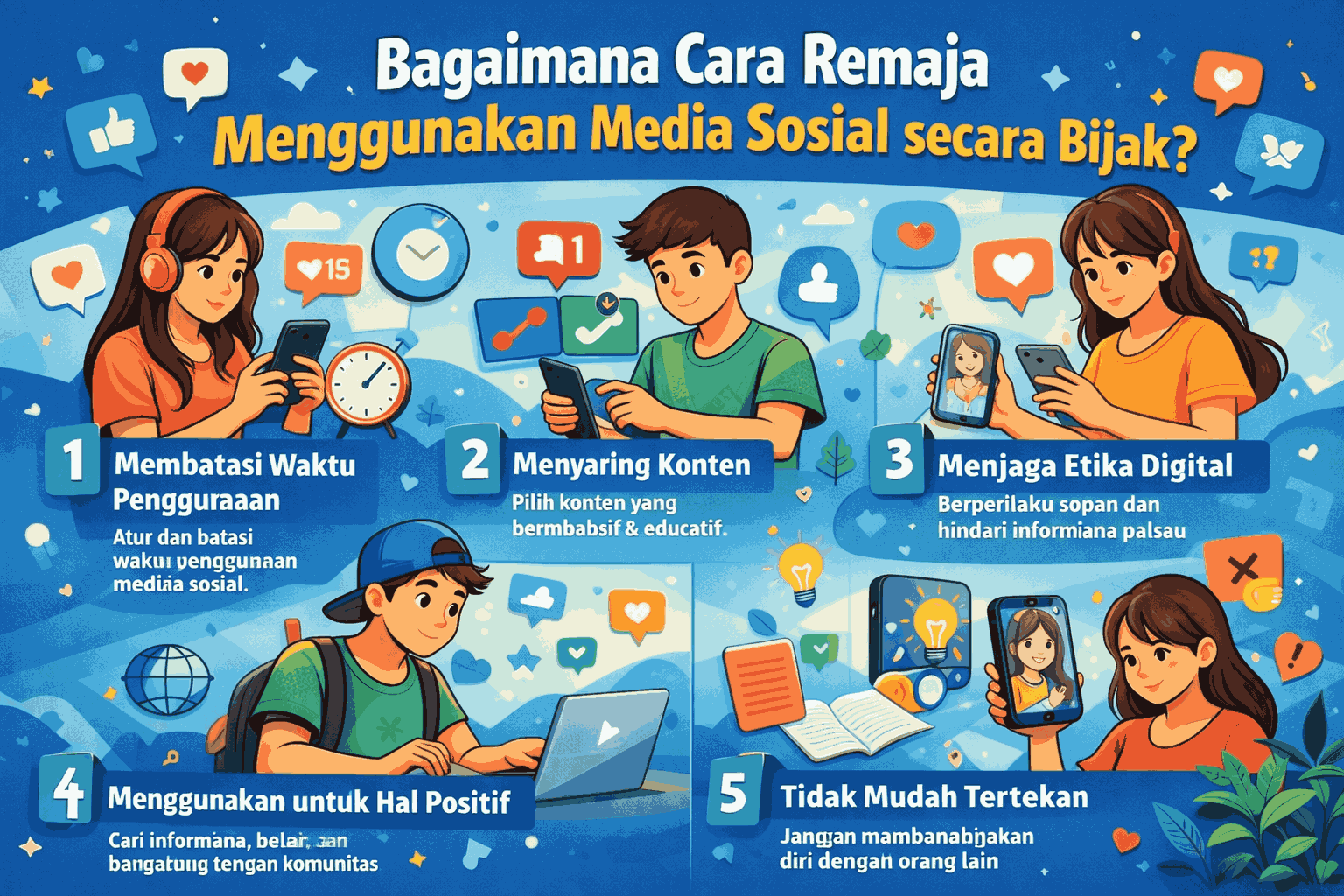 Strategi Mengajarkan Etika Digital pada Remaja: Bijak