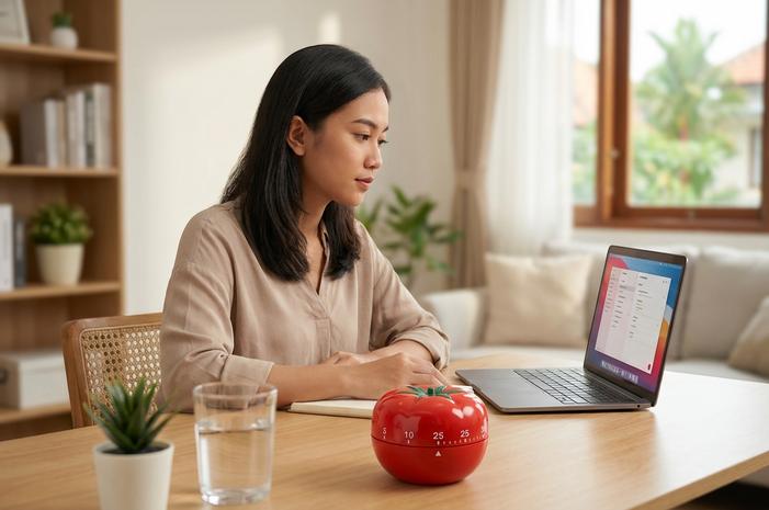 Cara Meningkatkan Fokus Kerja dengan Teknik Pomodoro: Cepat